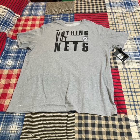 Nike Other - Official NBA Nike 3X Dri-Fit NBA Nothing But Nets Tee brand new with tags